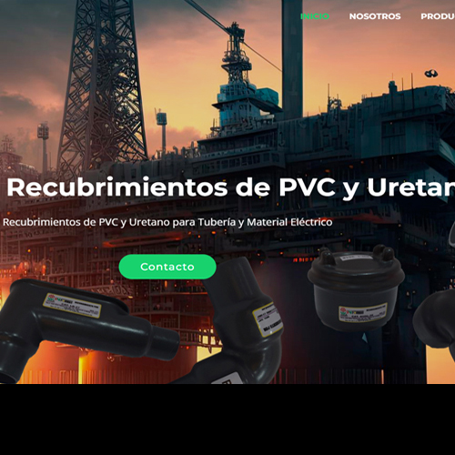 Proveedor de accesorios eléctricos PVFormas Recubrimientos de PVC y Uretano